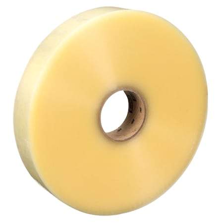 Scotch Packing Tape, 3.1 mil Thick, 1.89 in W x 999.56 yd L, 3 in Core Dia., Tan, 6 PK 375+