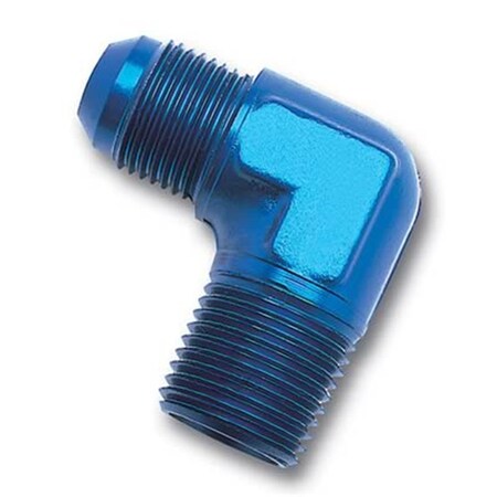 Russell/Edel Russell-Edel 660830 90 Deg. Adapter Fitting 0.12 In., Blue R62-660830