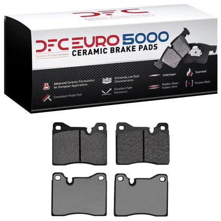 Dfc 5000 Euro Ceramic, Disc Brake Pad Set,  1600-0082-00