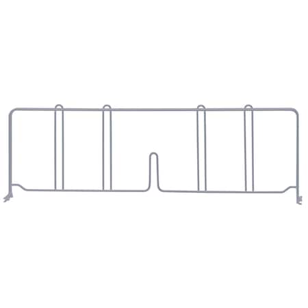 Quantum Storage Systems WIRE SHELVING SHELF DIVIDER GRAY 21in DIV21GY