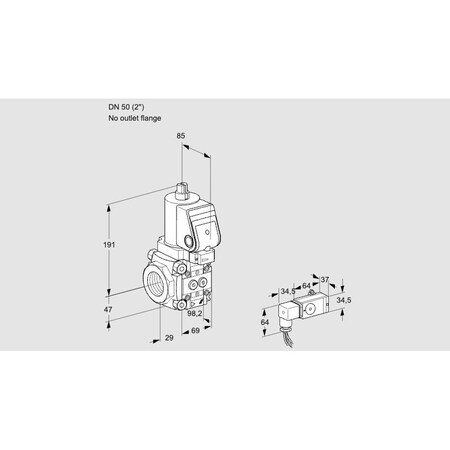 Honeywell Kromschroder VAS2T50/-N/NKSR KS88026240