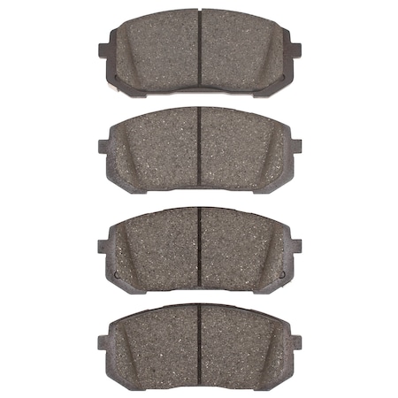 Dynamic Friction Co DFC 5000 Advanced Brake Pads - Ceramic 1551-2400-00