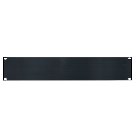Lowell Anod Alum Flat Panel 2U AFPB-2