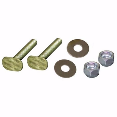 Jones Stephens 5/16 IN X 1-3/4IN CLOSET BOLTS W/RND WSHR C02013