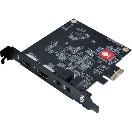 Siig EASILY RECORDS HDMI SIGNALS THROUGH PCIE SLOT WITH LOW LATENCY, IDEAL FOR GAMING CE-H25111-S1