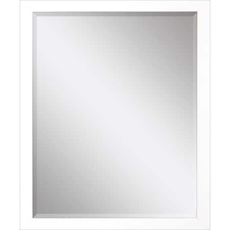 Homeroots 43" White Framed Accent Mirror 632860