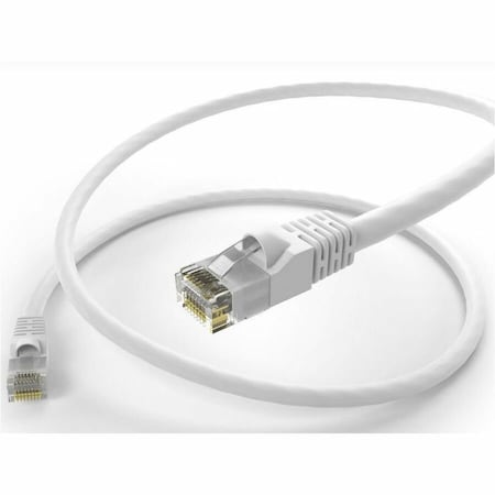 Unc Group 100Ft White Cat5E Patch Cable, Utp, Snagless PC5E-100F-WHT-S
