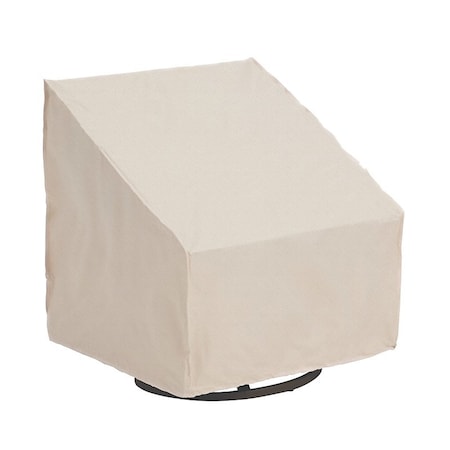 Mr. Bar-B-Q Oversized Chair Cover, 33 in L, 35 in W, 36 in H, Elastic, Taupe 07833BBGD