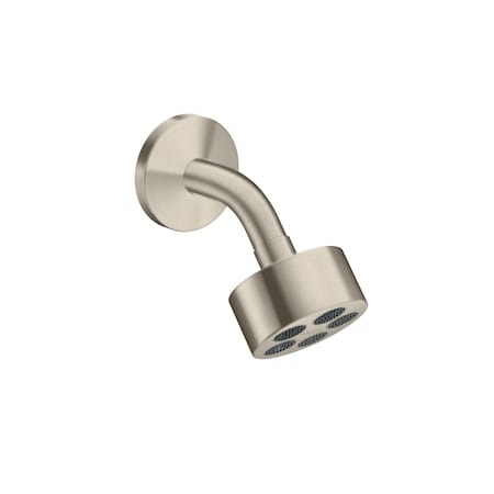 Axor ONE Showerhead 75 1-Jet, 1.75 GPM in Brushed Nickel 48497821