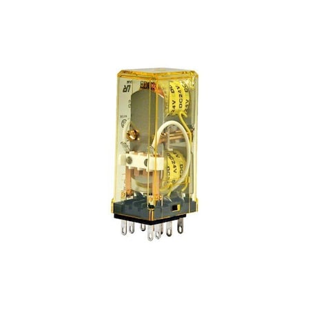 Idec Relay Plug-In DPDT 3A 24VAC RY2KS-UAC24V
