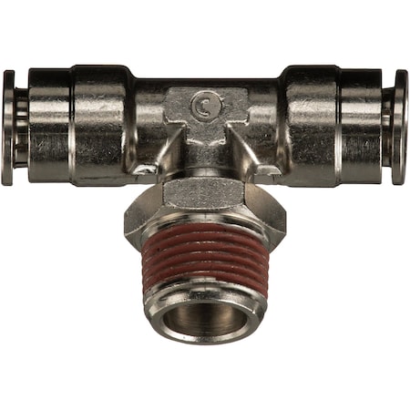 Gates Air Brake Branch Tee To Male Pipe Swivel Surelok G31142-0806