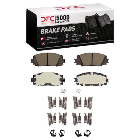 Dfc 5000 Advanced Disc Brake Pad Set,  1551-1184-01