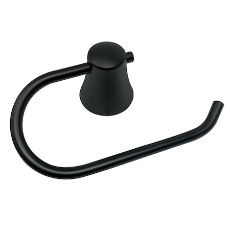 Boston Harbor Paper Holder, Zinc/Steel, Black, Matte Black, Wall Mounting 8755C