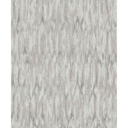 A-Street Prints Kintana Silver Abstract Trellis Wallpaper 4105-86605