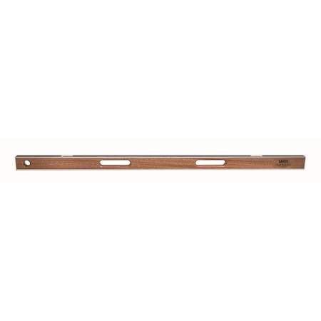 Kraft Tool Kraft Tools 48" Professional Asphalt Mahogany I-Beam Level (2 Vials) SLAL48