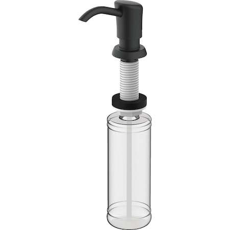 Home Impressions Soap Dispenser in Matte Black A502003BL-JPF1