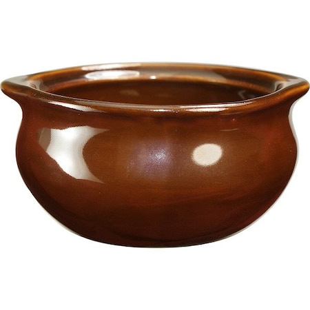 G G Marck & Associates Inc Soup Crock, Caramel, 12 oz, 5 1/4"L OSC-12