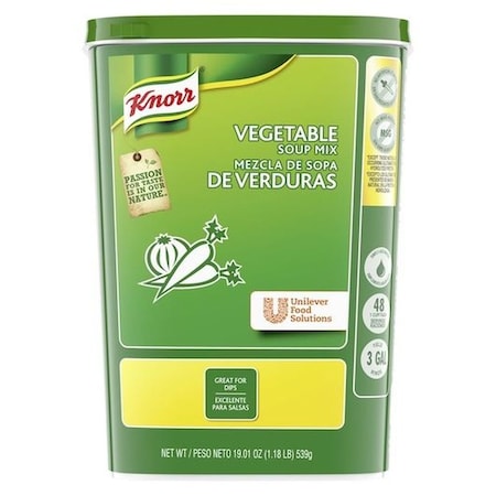 Knorr Professional Soup Mix Vegetable, 19.01 ounce, 6PK 84136781