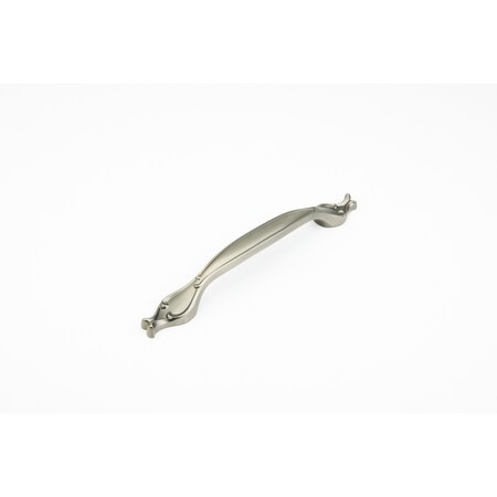 Schaub 8in Center to Center French Farm Pull Antique Nickel Finish 263-AN