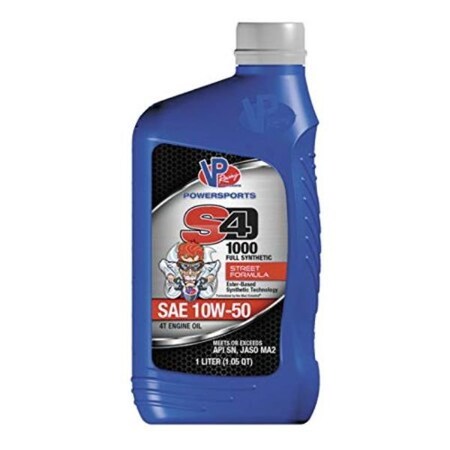 Vp Racing VP7160503 S4-1000 10W50 Synthetic Engine Oil V45 _ VP7160503
