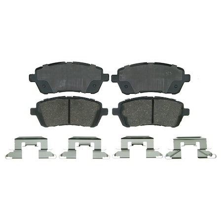 Wagner Brake QuickStop Front Disc Brake Pad Set Ceramic,  ZD1454