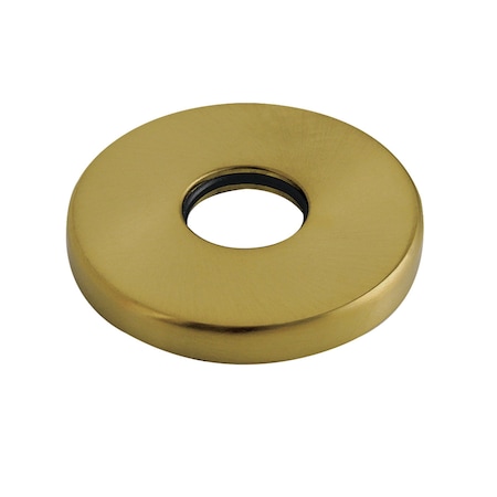 Kingston Brass Round Shower Arm Flange, Brushed Brass K156F7