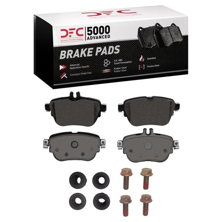 Dfc 5000 Advanced Disc Brake Pad Set,  1551-2163-01