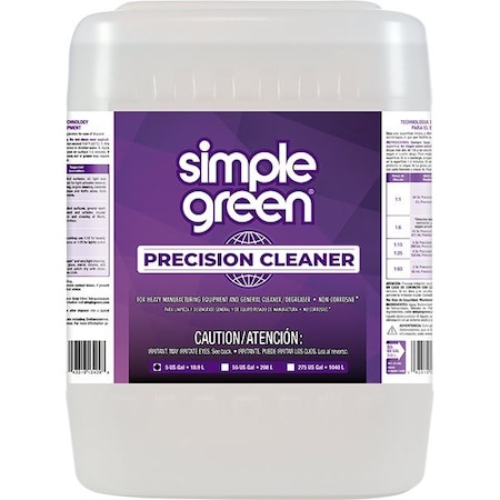 Simple Green Precision Cleaner, Pail, 5 gal, Unscented 0100200113409