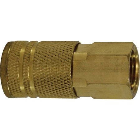 Midland Industries 1/4 FIP IND INTER. BRASS COUPLER 28540