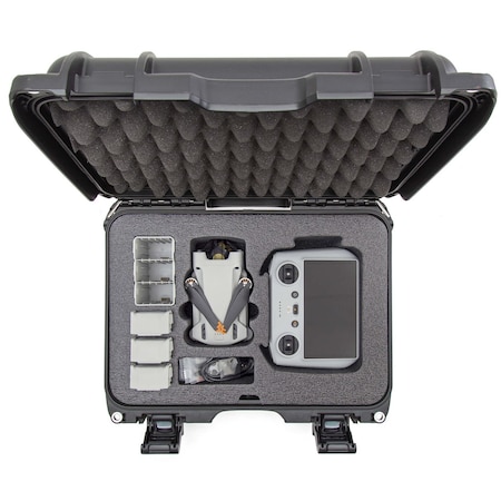 Nanuk 915 Case w/foam insert for DJI Mini 3 Pro Fly More - Yellow 915S-080YL-0A0-C0956