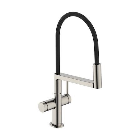 Hansgrohe Talis N Semi-Pro PowderSpray Kitchen Faucet 1.75 GPM in Stainless Steel Optic 72861801