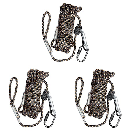 Malta Dynamics 30ft REFLECTIVE LIFELINE, 3PK HEA4000-3