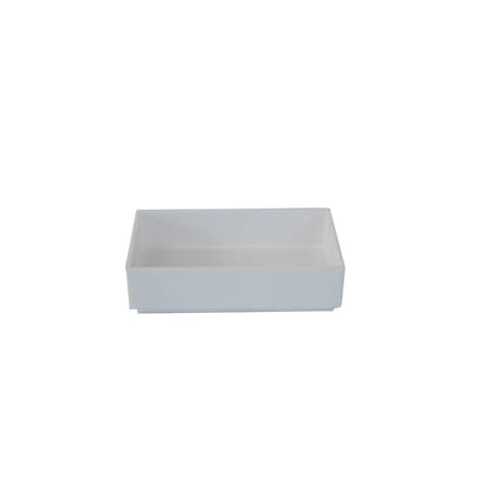 Oasis Spa Collection Rectangular Soap Dish, 12PK O101WHT