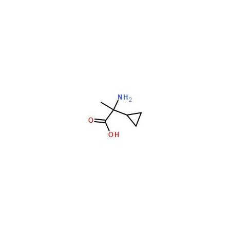Ak Scientific 2-Amino-2-cyclopropylpropanoic acid (250mg), CAS 5687-72-9 Y9504-250mg