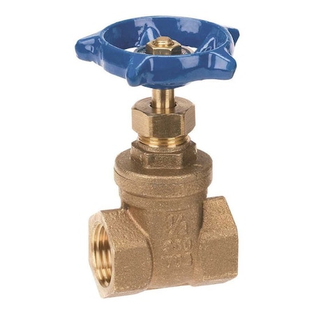 Everbilt 2 in. Brass FIP x FIP Gate Valve 170-2-2-EB