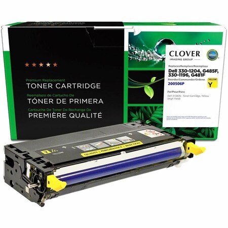 Clover Imaging Group Imaging Remanufactured High Yield Yellow Toner Cartridge 200506P