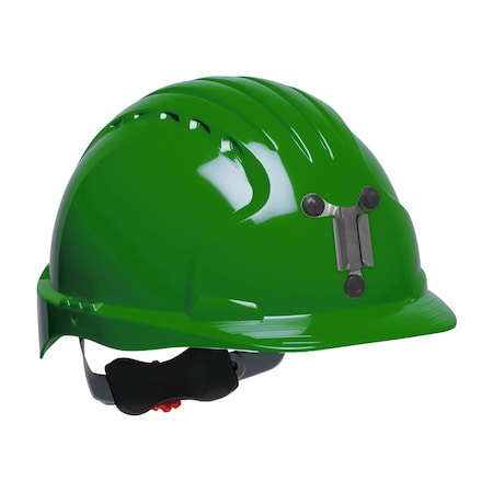 Jsp Standard Brim Mining Hard Hat w/HDPE Shell, 6-Point Polyester Suspension, Wheel Ratchet Adj. 280-EV6151M-30