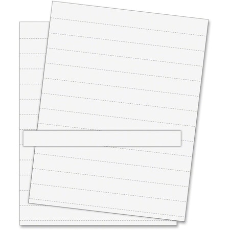 Mastervision Data Card Sheets, 8.5"x11", White, PK10 FM1615