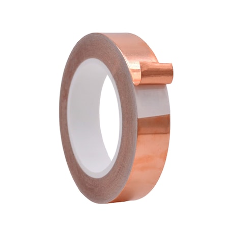 Wod Tape CFT5CA Super Conductive Copper Foil for EMI-RFI Magnetic Shielding: 1 in. x 36 yds, 24PK WOD CFT5CA-01000-24-36-COP