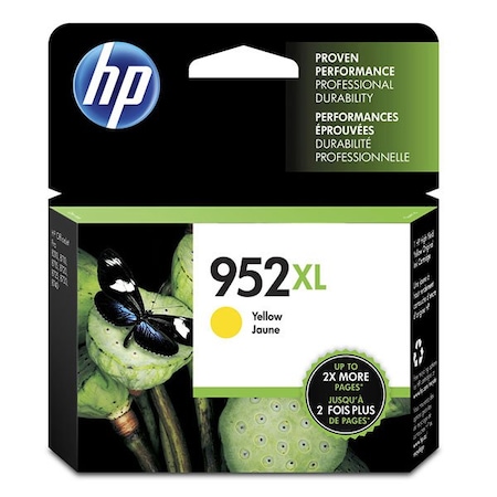 Hp 952XL (L0S67AN) High Yield Yellow Original Ink Cartridge (1,450 Yield) L0S67AN