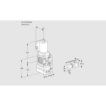 Honeywell Kromschroder VAD3T-/50N/NQSL-50A KS88010853
