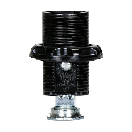 Satco Push-In Terminal No Paper Liner 1-5/8in H Full Threaded Sngl Leg 1/8 IP Inside Extrusion 3/4in Dia 80/1294