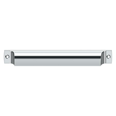 Deltana Rectangular Shell Pull Bright Chrome 7" SHP70U26