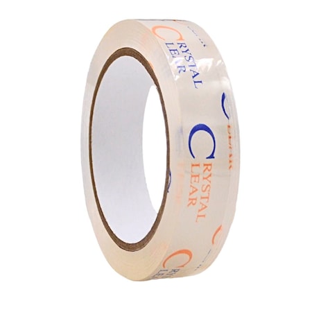 Wod Tape CST22CC Crystal Clear Carton Sealing Packaging Tape 2.2 Mil UV Resistant: 1 in. x 110 yds, 72PK WOD CST22CC-01000-72-110-CLE