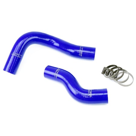 Hps Performance High Temp Reinforced Silicone Radiator Coolant Hose Kit, Blue,  57-1270-BLUE