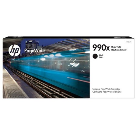 Hp 990X (M0K01AN) High Yield Black Original PageWide Cartridge (16,000 Yield) M0K01AN