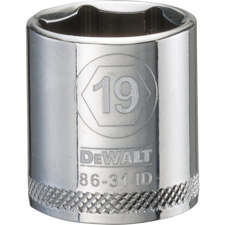Dewalt Socket 06Pt , 38Dr , 001Pc - 19 DWMT86314OSP