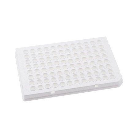 Mtc Bio PCR Well Plate, White, 15.6 mm H, PK50 PC10HS-9-W-LC