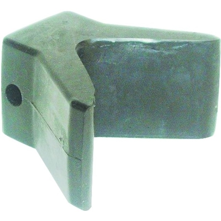 Us Hardware Trailer Bow Stop, Rubber M-279C