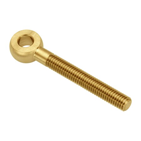 Ampg Fixed Rod End, Brass, Plain, 18 mm OD ZEBM8X100-BR